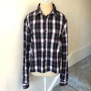 Joe’s Jeans The Shirt Plaid Embellished Buttondown